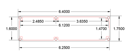 Switch module lower Narrow with Defrost