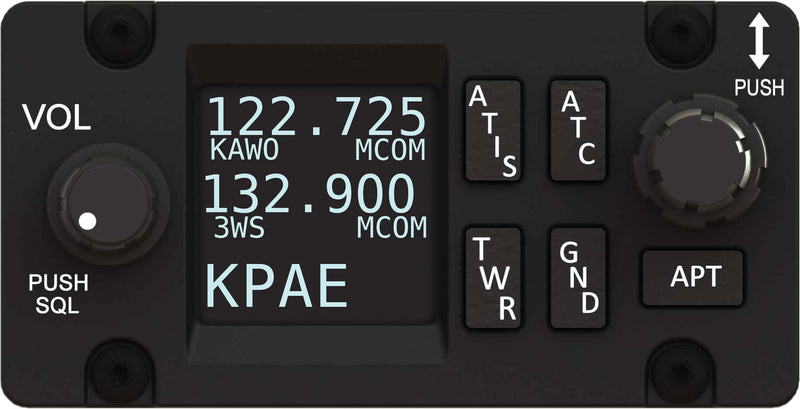 Load image into Gallery viewer, SV-COM-PANEL SkyView Com Panel (MUST BE PAIRED WITH T25/T8/760 Transceiver)