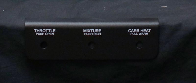 Load image into Gallery viewer, RV-6/7/9 throttle plate