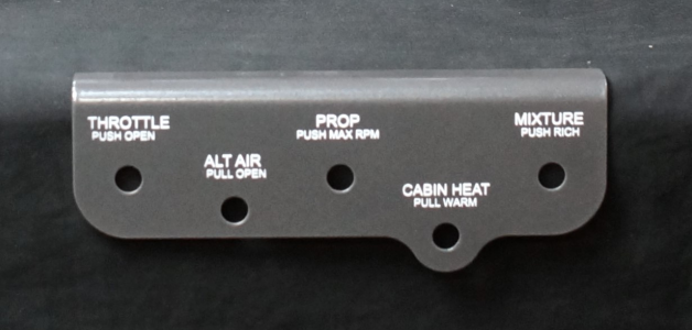 Load image into Gallery viewer, RV-6/7/9 throttle plate