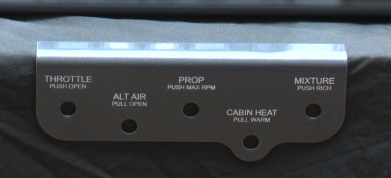 Load image into Gallery viewer, RV-6/7/9 throttle plate