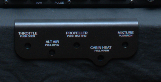 RV-6/7/9 throttle plate