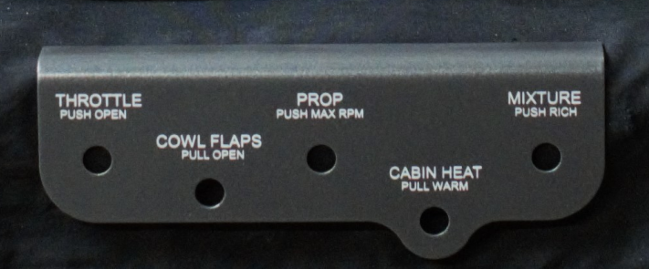 Load image into Gallery viewer, RV-6/7/9 throttle plate