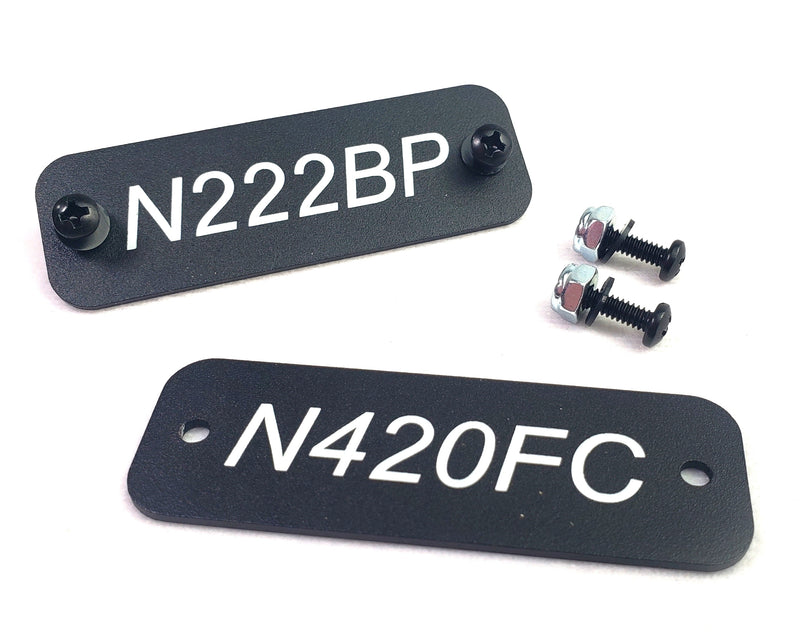 Load image into Gallery viewer, Tail Number Plate