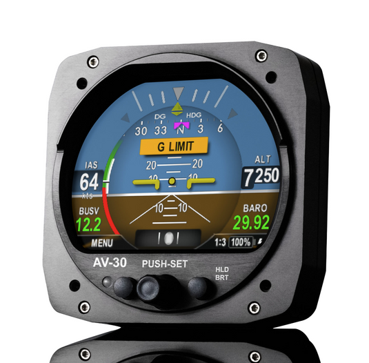 uAvionix AV-30-E Backup EFIS with Harness