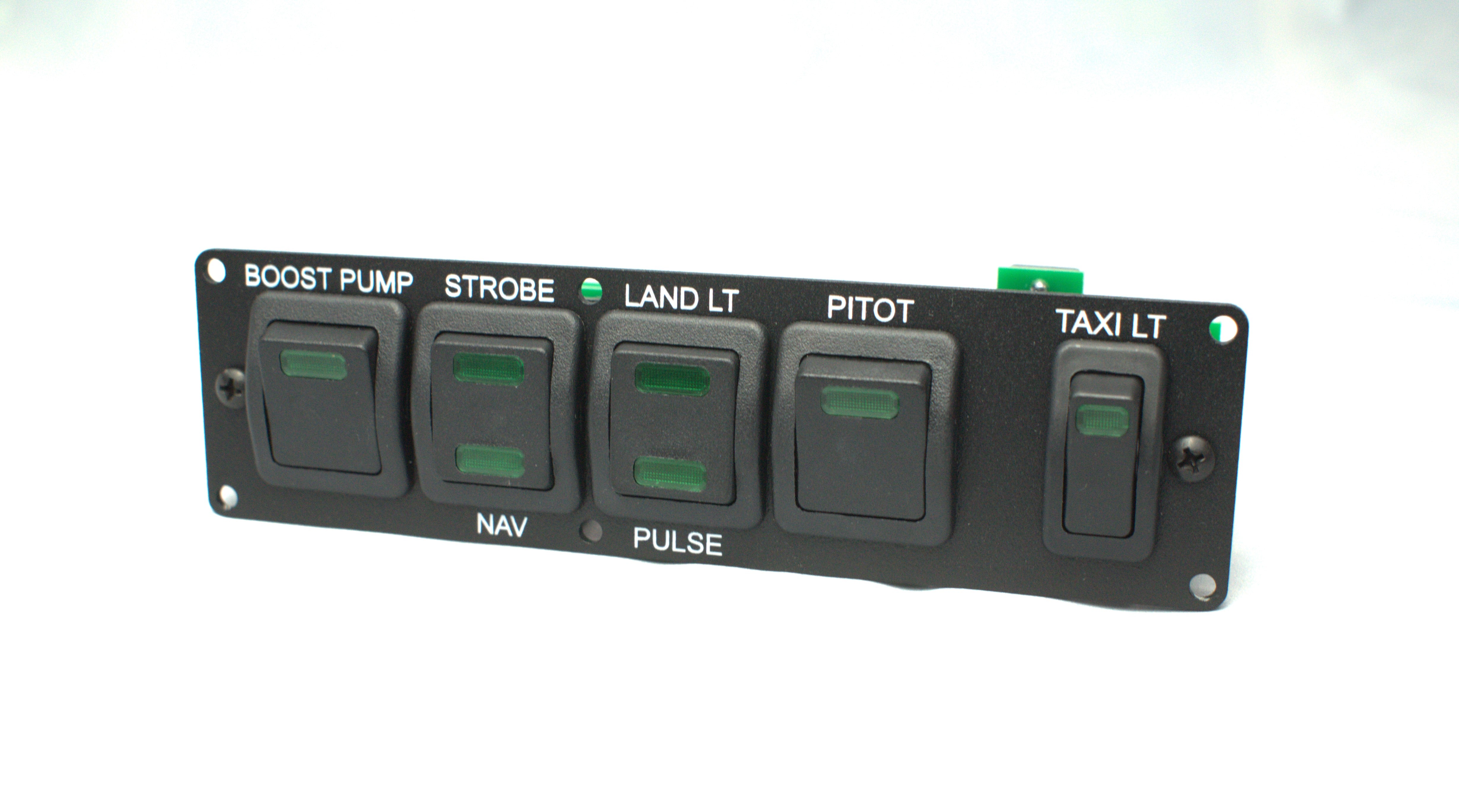 Switch module lower Narrow with taxi light – Advanced Flight Systems