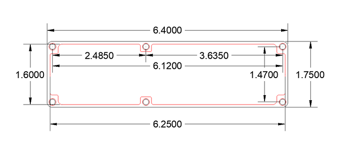 Advanced Panel Switch Module Dimensions – Advanced Flight Systems