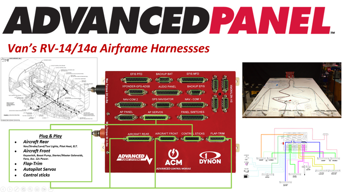 RV-14 ACM to Airframe Harness