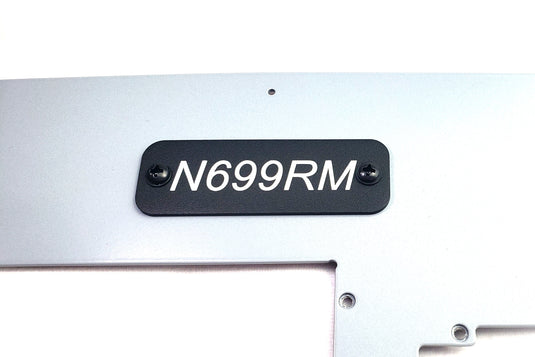 Tail Number Plate