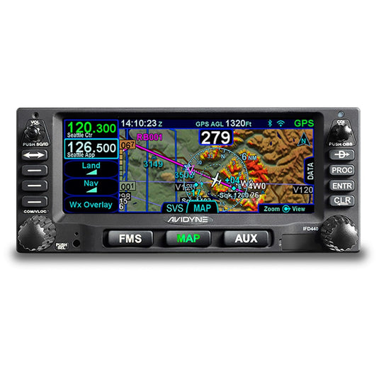 Avidyne IFD 440 Comm + Nav + GPS Navigator with Harness